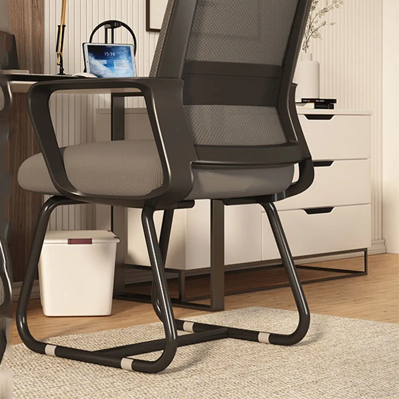 Минималистичное дизайнерски стол Сив на цвят Relax, Скандинавски сетчатое стол Постъпващ, Модерно Кресло за четене Poltrona Para Sala De Estrar, офис мебели3