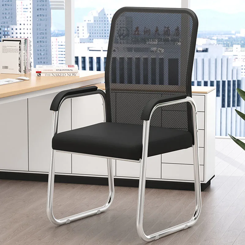 Минималистичное дизайнерски стол Сив на цвят Relax, Скандинавски сетчатое стол Постъпващ, Модерно Кресло за четене Poltrona Para Sala De Estrar, офис мебели5