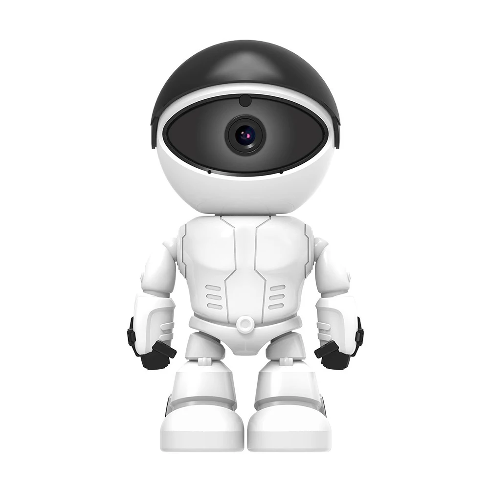 IP камера робот 1080P, Безжична 2 мегапикселова камера за видео наблюдение на 360 WiFi, Сигурност, Интелигентен Дом, видео Наблюдение, следи бебето за Нощно Виждане0