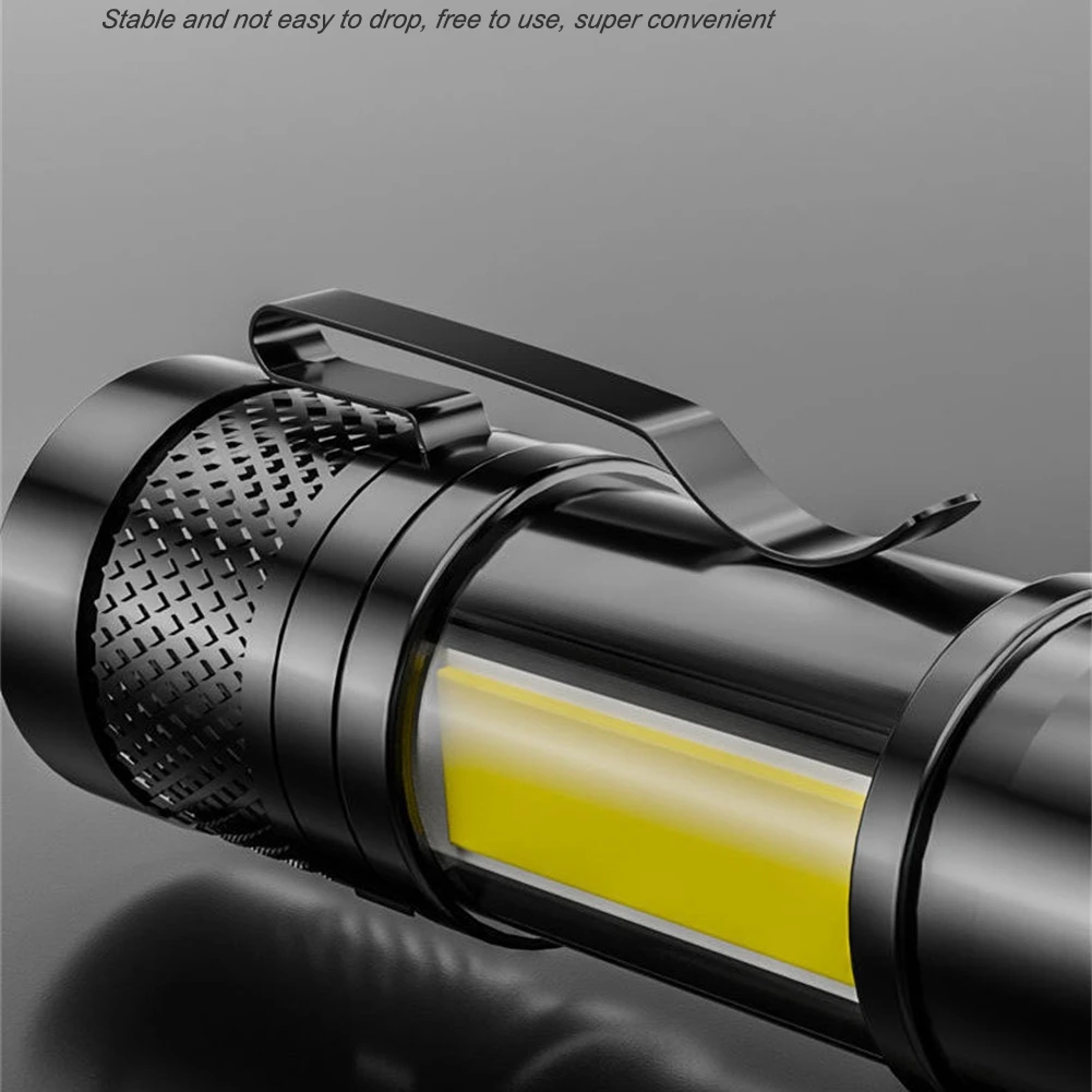 Фенерче-фенерче с регулируемо фокусно разстояние 2000 лумена; Вградена батерия; търговия на Едро; Гореща писалката-фенерче; Водоустойчив Нова led лампа5