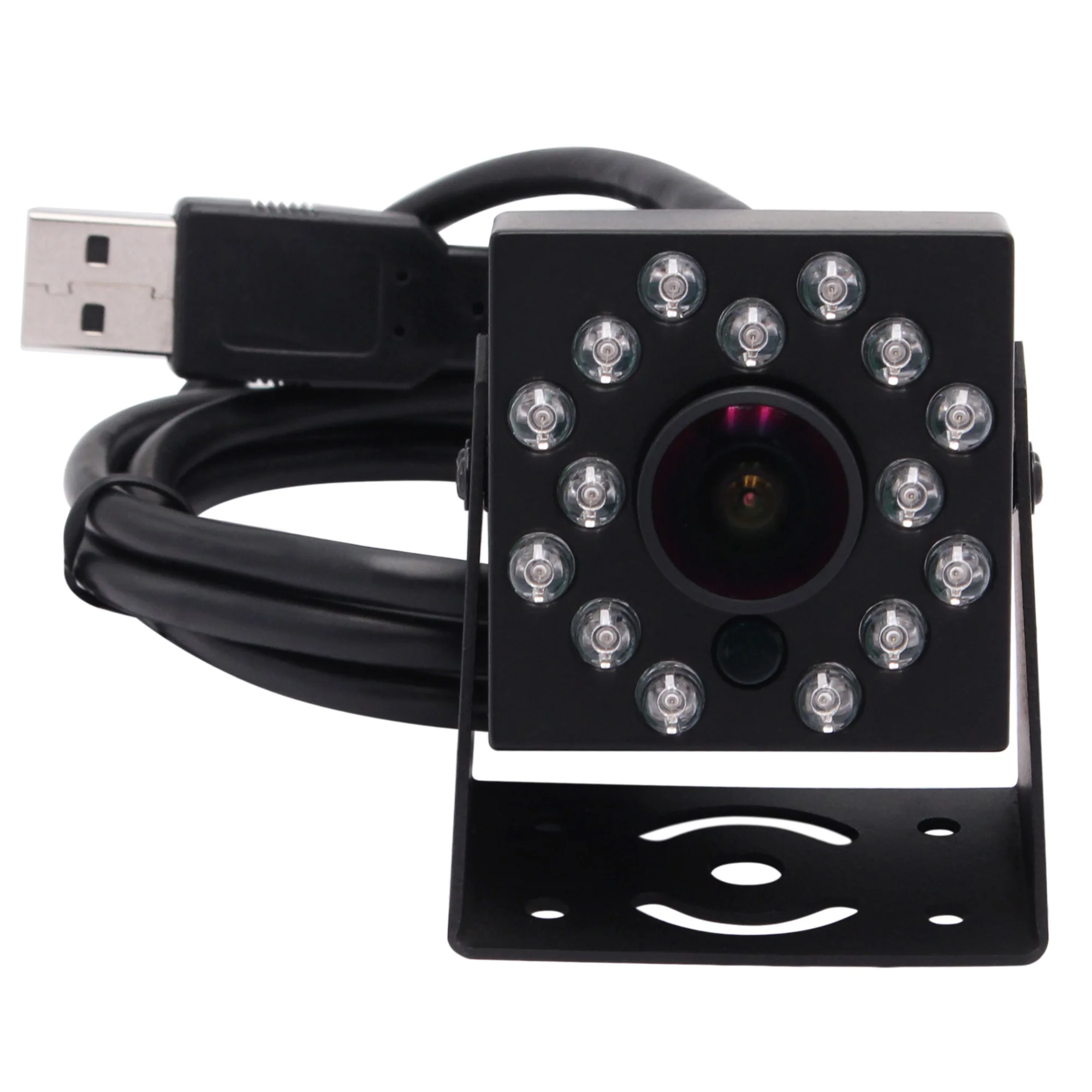Инфрачервена мини-уеб камера ELP, 2 Мегапиксела IR led, камера за нощно виждане 1080P HD OV2710 UVC, USB-камера за КОМПЮТЪР, лаптоп, видео конферентна връзка0