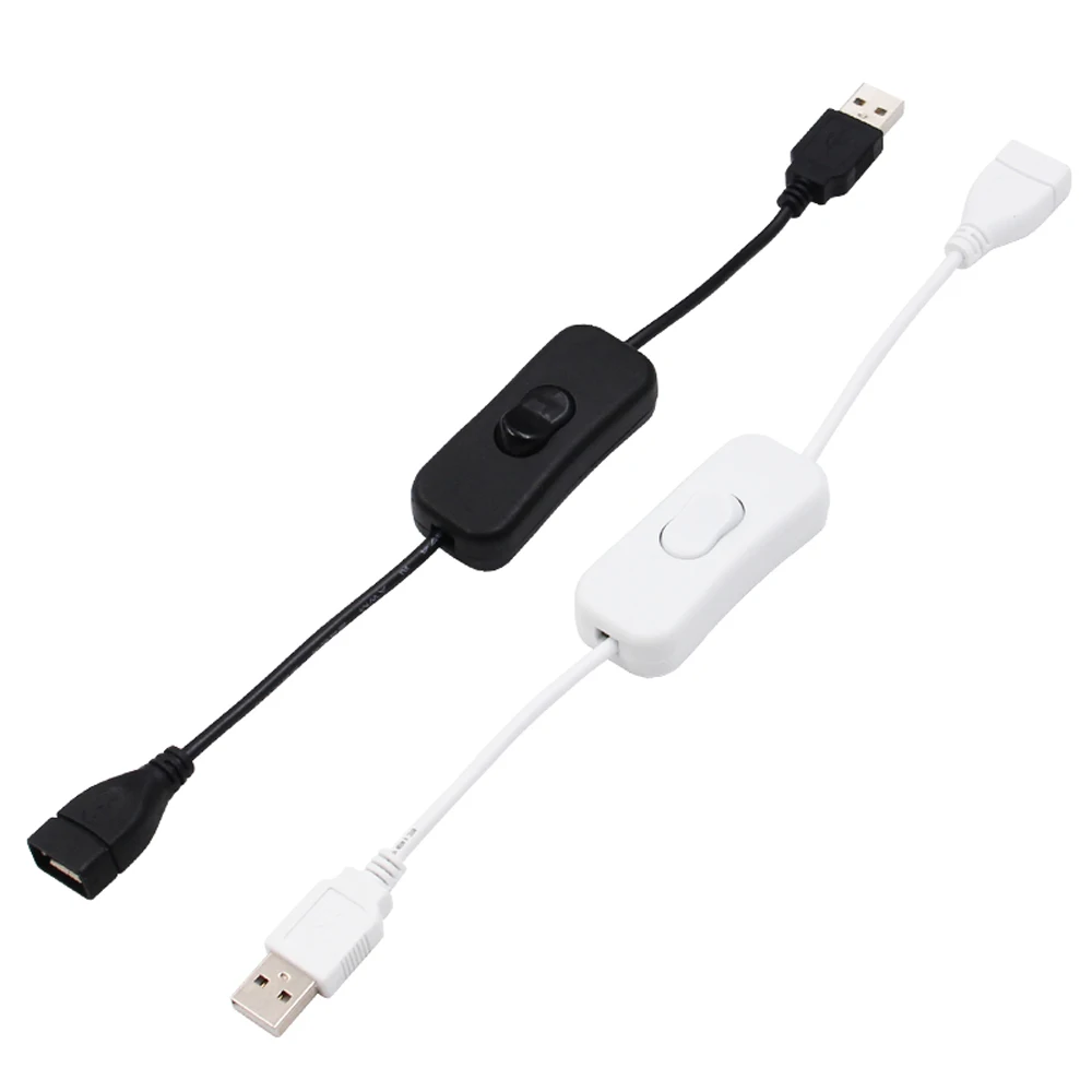 Здрав 28 см.) на USB-кабела с Превключвател за включване/изключване на кабела от мъжете, за Жената, за USB-лампа, USB вентилатора, Мрежов адаптер0
