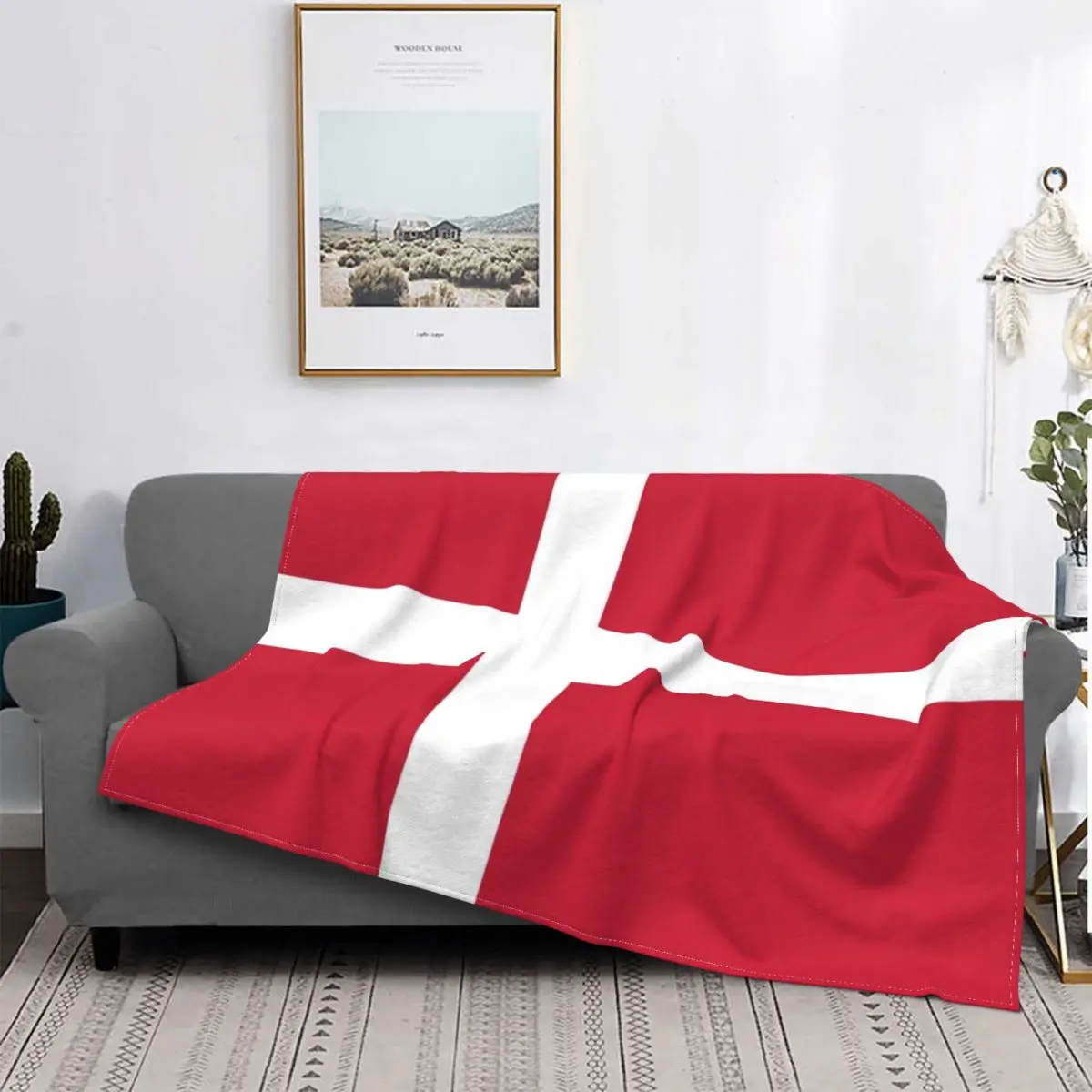 Знаме на Дания, Датски патриотични одеяла, Флисовое украса, Държава САЩ, и Топло одеяло за легла, кувертюри за спални0