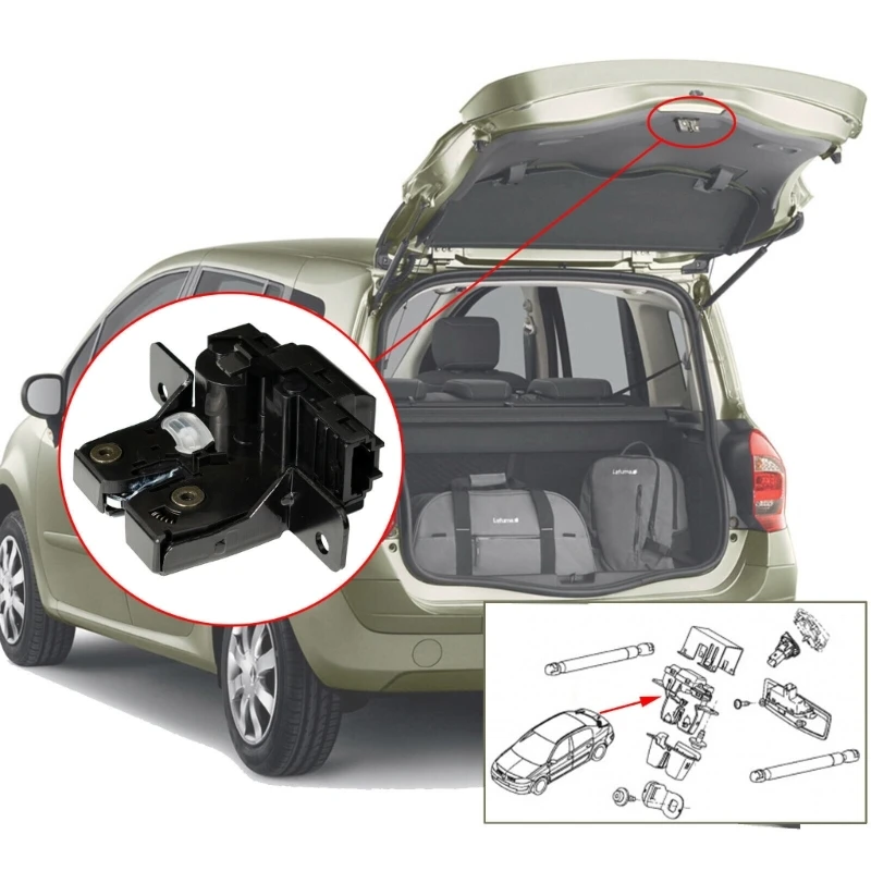 Устройството Заключване на Задните Врати и Багажника на Автомобила 8200947699 за Clio Mk3 Megane MK2 05-2012 Автомобилни Аксесоари1