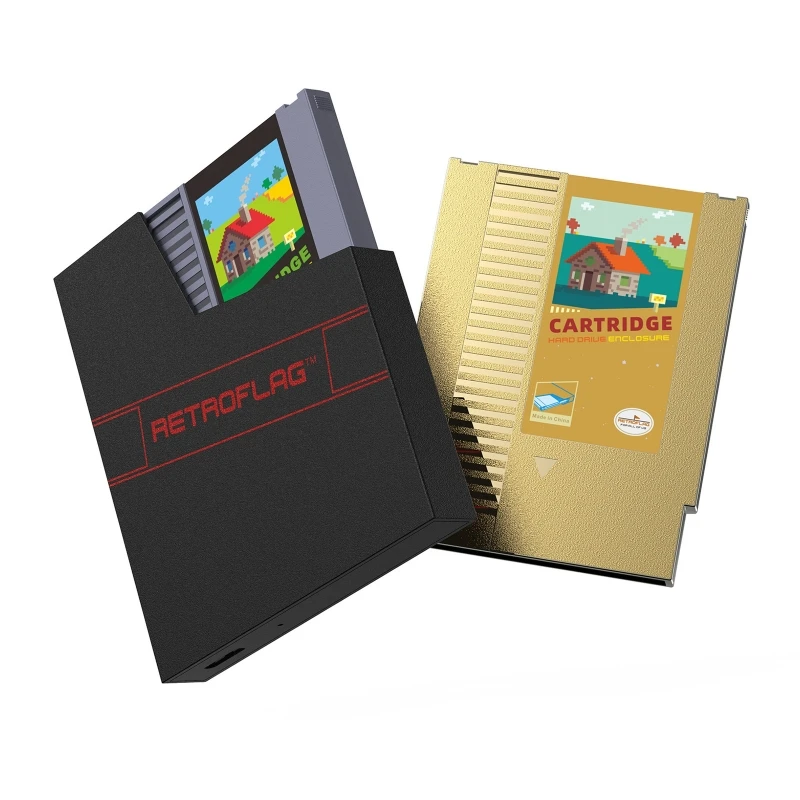 Корпуса на твърдия диск в стил касета NES за лаптоп NESPi 4/Raspberry Pi PC Android TV Player, Съвместима операционна система, за да Дропшиппинга3