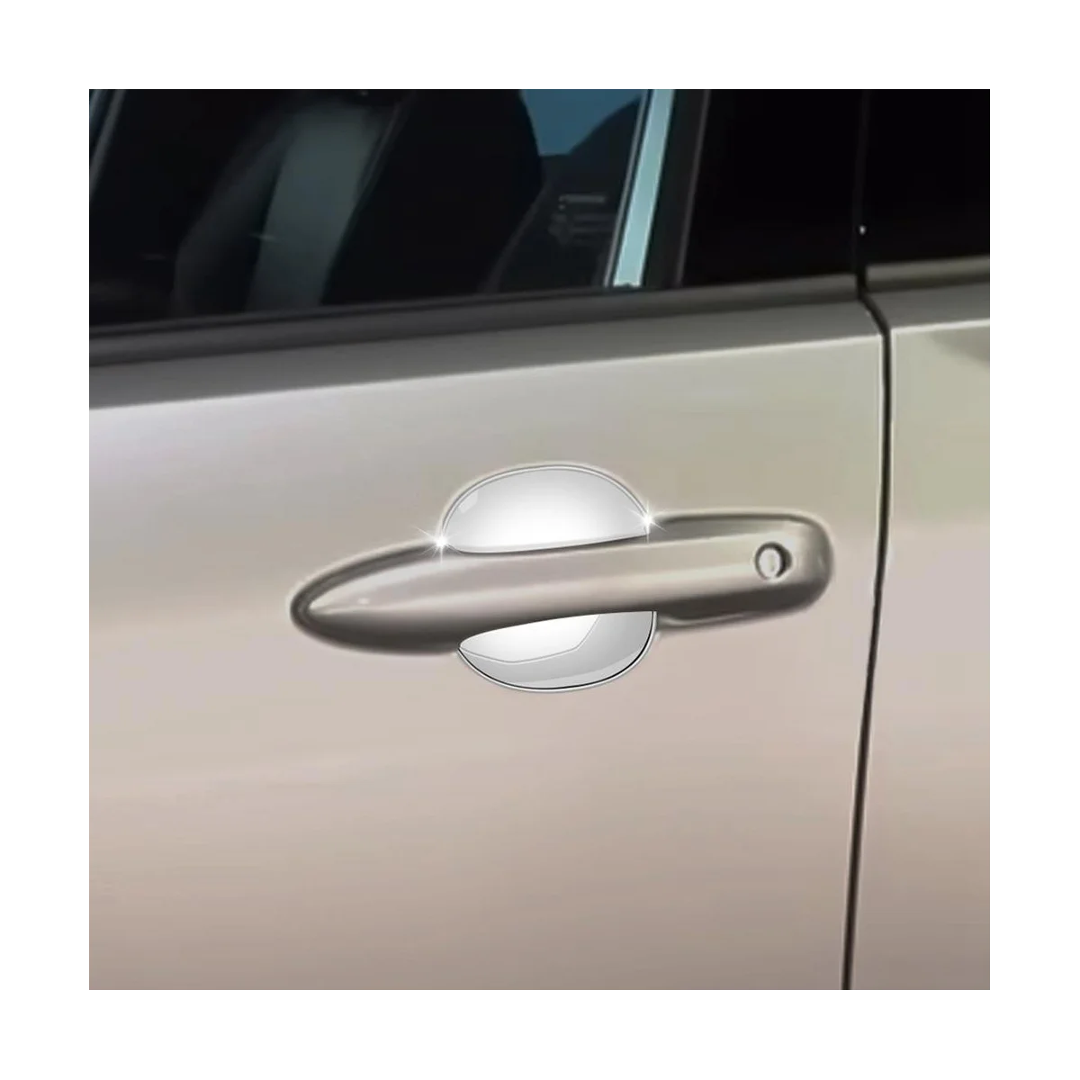 Тампон капачки за чаши дръжки на страничната врата на колата за Toyota Prius 60 серия 2023 Аксесоари (предната врата + задна врата)2