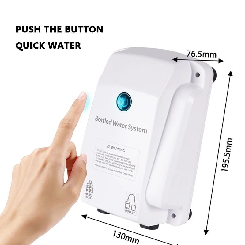 Домакински съдове бочковая вода електрическа водна помпа е машина за лед, плюс водна помпа автоматично абсорбира водата4
