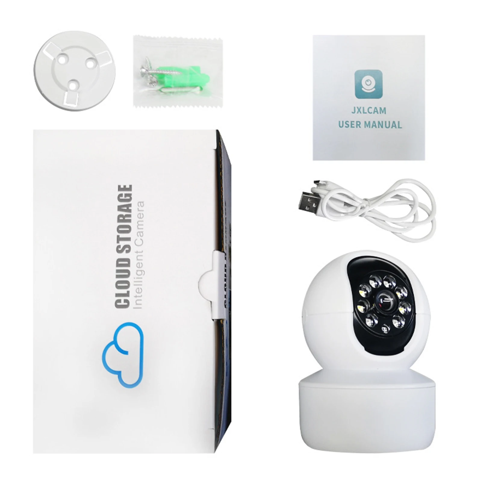 Начална IP камера за сигурност с дистанционно управление на големи разстояния за дома на открито със захранването от батерията4