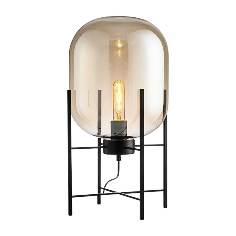 Модерна светодиодна настолна лампа RONIN, Дизайн E27, Творчески лампа, Домашен led Декоративна лампа За фоайе, дневна, офис, прикроватной нощни шкафчета1