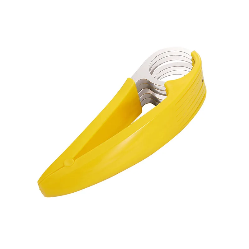 Нож за нарязване на банани, креативни кухненски принадлежности за плодове, зеленчуци, Нож за нарязване на колбаси, Белачка за салата, Кухненски приспособления5