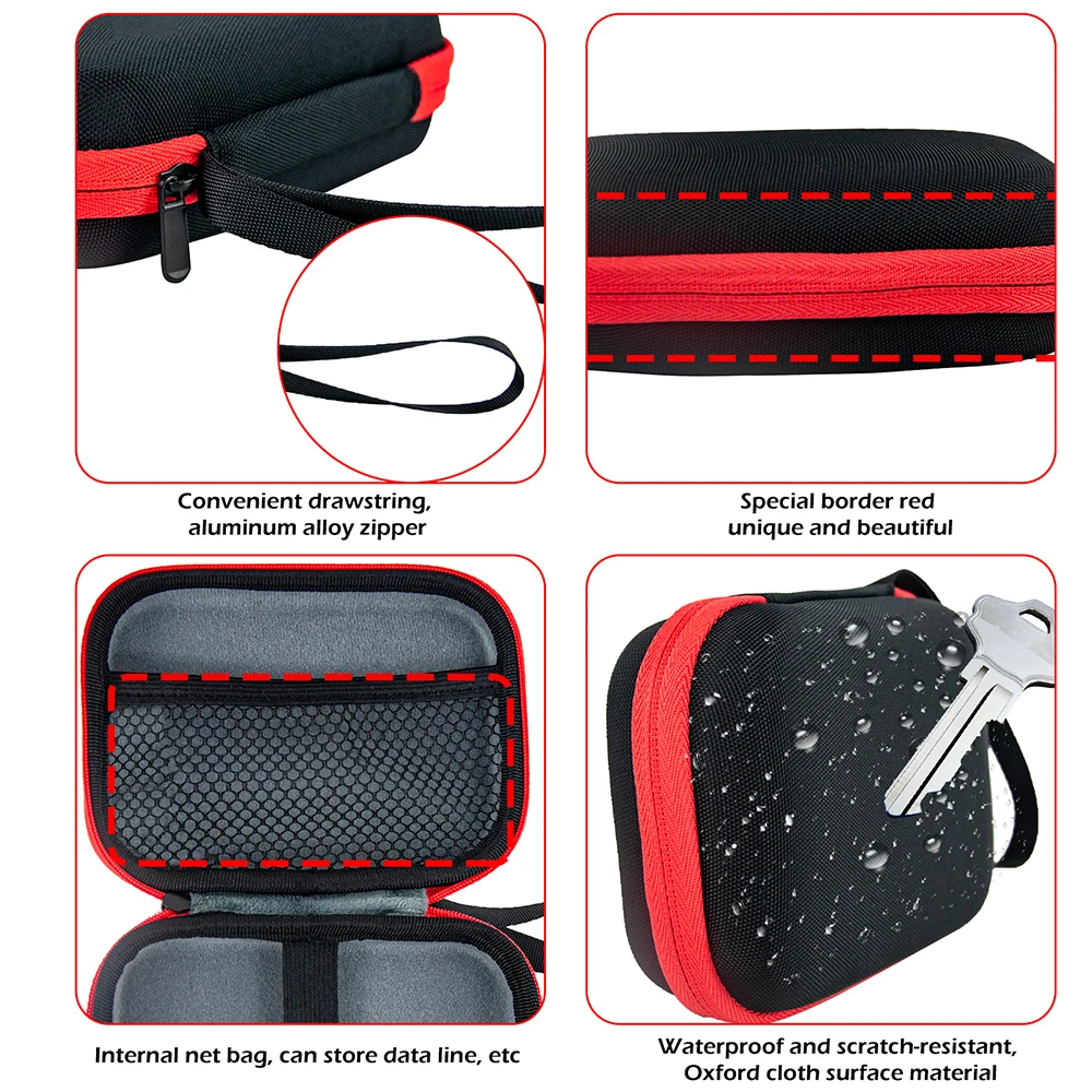 Твърди Чанти за съхранение на ЕВА за Игралната Конзола Miyoo mini Plus/RG35XX/RG353VS Преносима Кутия Игрални Автомати Пътна Чанта за Носене4