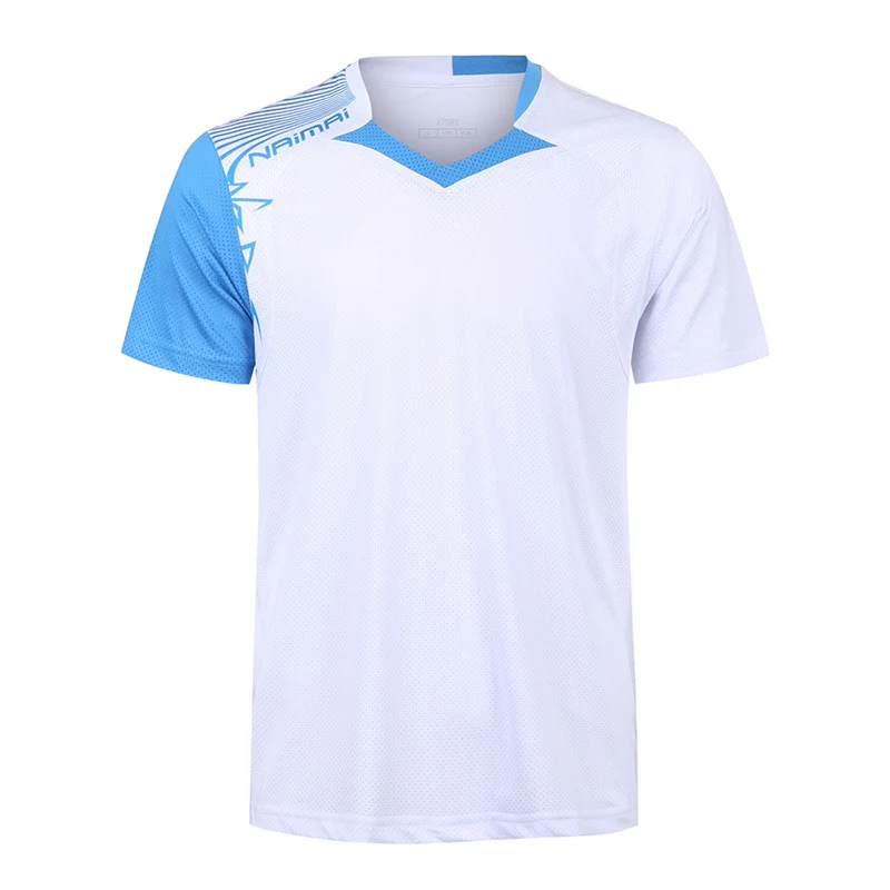 Риза за бадминтон За мъже/жени, мъжка спортна тениска за бадминтон, Потници за тенис на маса, Облекло за тенис dry-cool train shirt 5062AB4