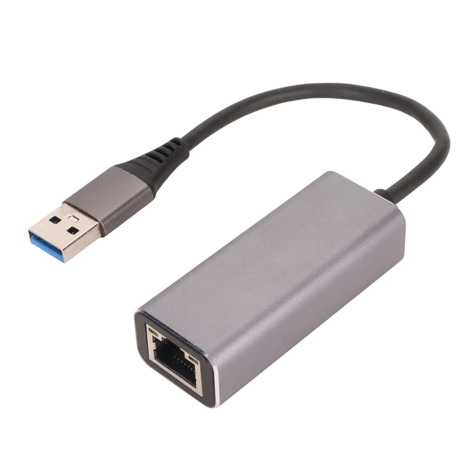 USB Адаптер-Ethernet USB-Адаптер rj-45 от Алуминиева Сплав 1 Gbit/s, Малък Преносим, Широко Съвместим, Високоскоростна за Офис3