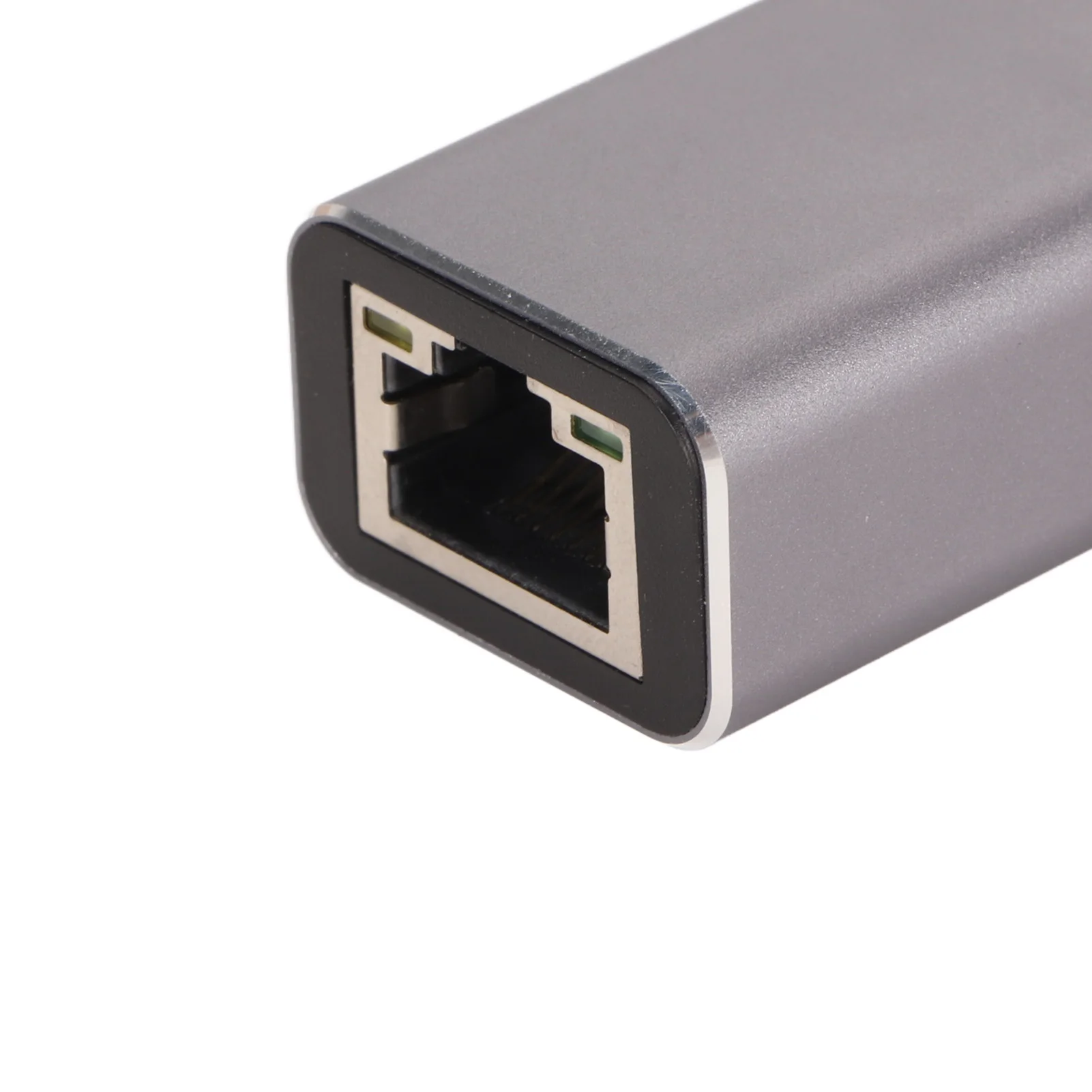 USB Адаптер-Ethernet USB-Адаптер rj-45 от Алуминиева Сплав 1 Gbit/s, Малък Преносим, Широко Съвместим, Високоскоростна за Офис4