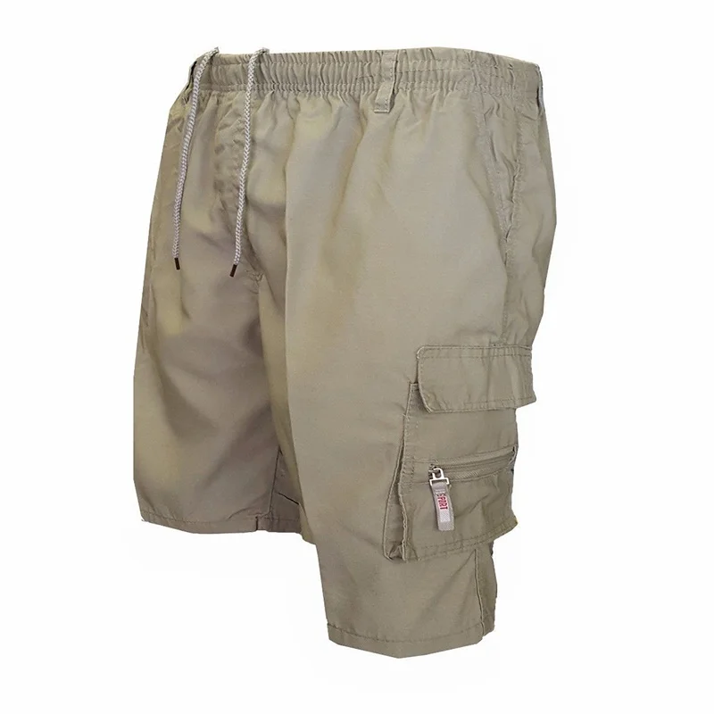 Модерен мъжки къси панталони-карго във военната стил, Мъжки тактически панталони, Всекидневни Спортни панталони с по-голям джоб, панталони-карго с ламперия, Големи размери за мъже2