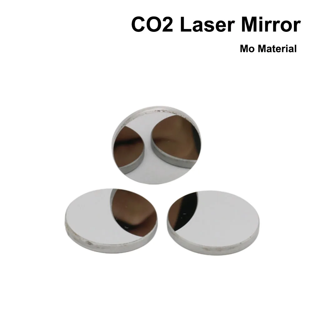 3 бр. Огледало с Диаметър от 15 19,05 20 25 30 38,1 мм, дебелина 3 мм за CO2 лазерно рязане, гравиране машина1