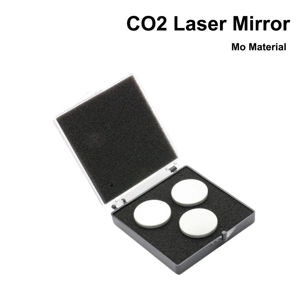 3 бр. Огледало с Диаметър от 15 19,05 20 25 30 38,1 мм, дебелина 3 мм за CO2 лазерно рязане, гравиране машина5