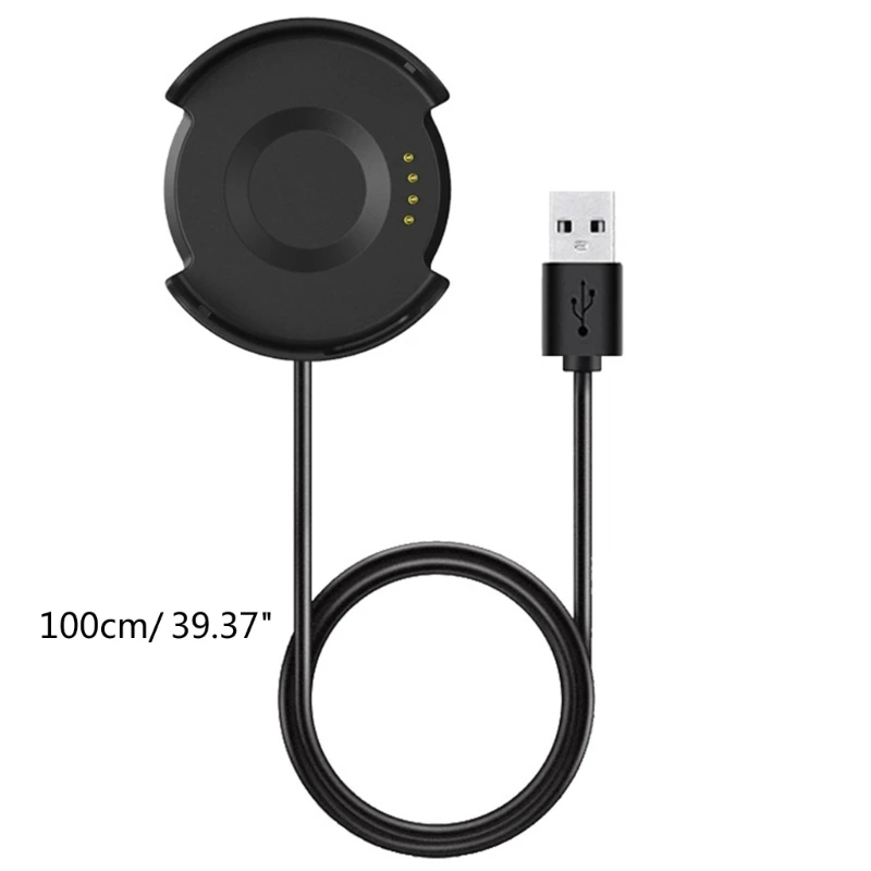100 см/39 см Черен кабел за зареждане на Amazfit Verge 3/Verge Lite Smartwatch Директен доставка5