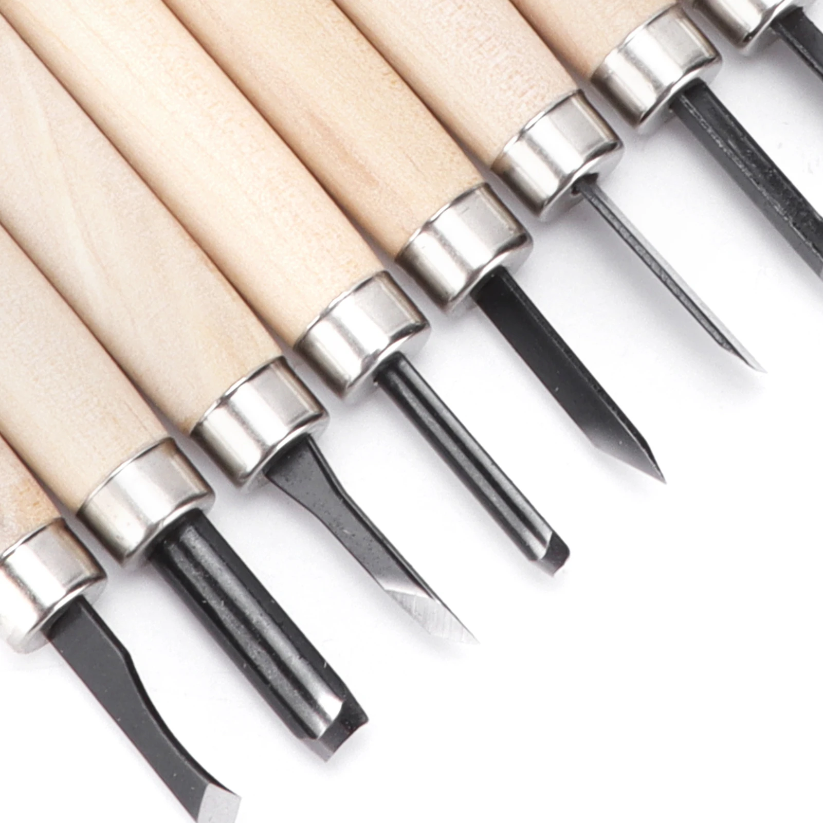 Ножевой инструмент за дървообработване Набор от ръчни бита за дърворезба 12 бр. Стамески за дърворезба Инструменти за стругове машини2