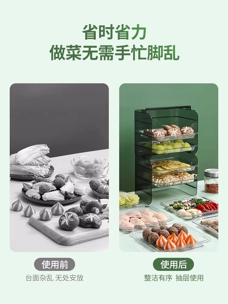 Готварска плоча за готвене плоча за готвене на многослойни горещо ястие за домашно окачен прозрачен артефакт могат да поставят обзавеждане eat di4