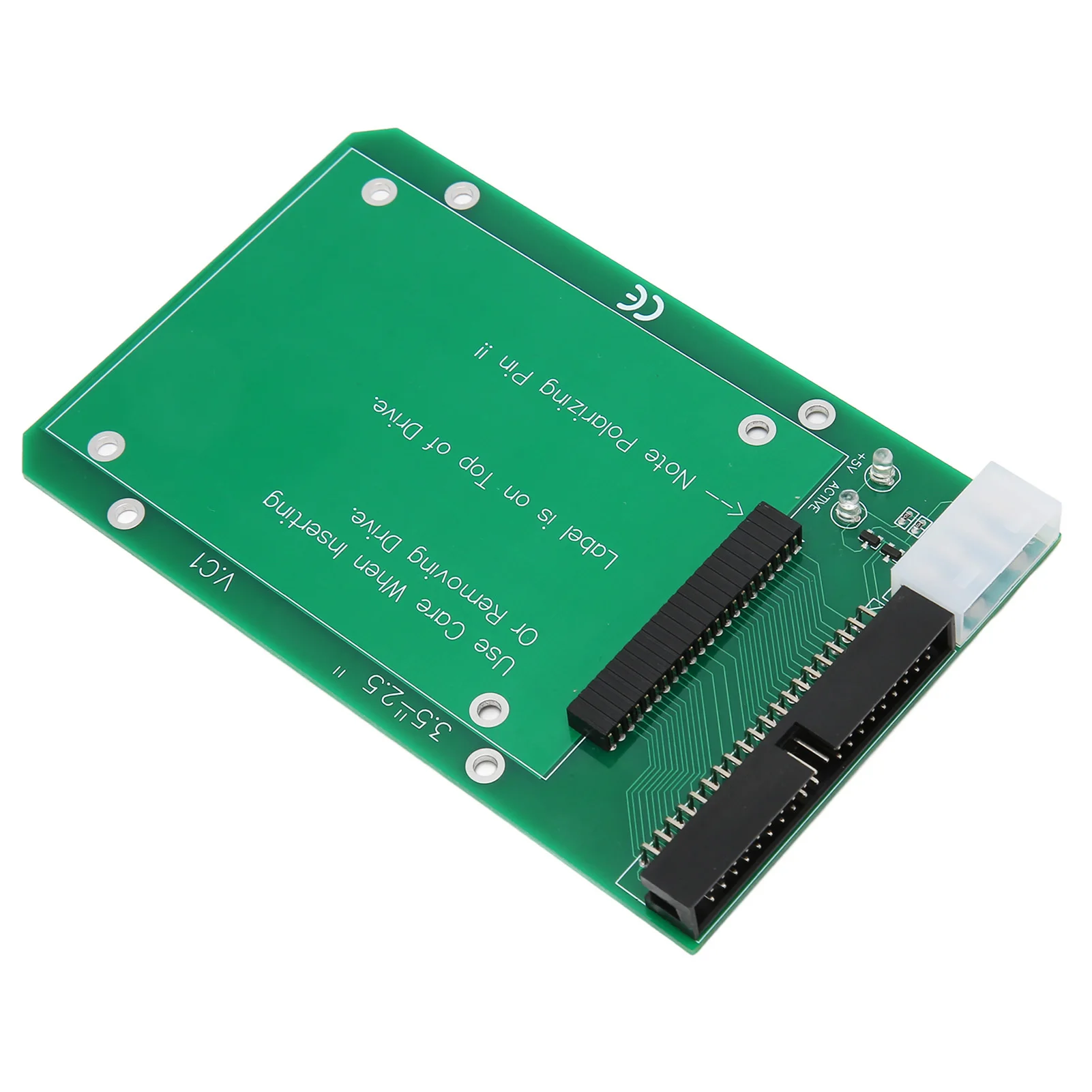2,5 инча до 3,5-инчов SATA HDD SDD 44Pin IDE Converter карти сигурен пренос на печатна платка Адаптер за твърд диск Конвертор карти за КОМПЮТЪР на Компютър1