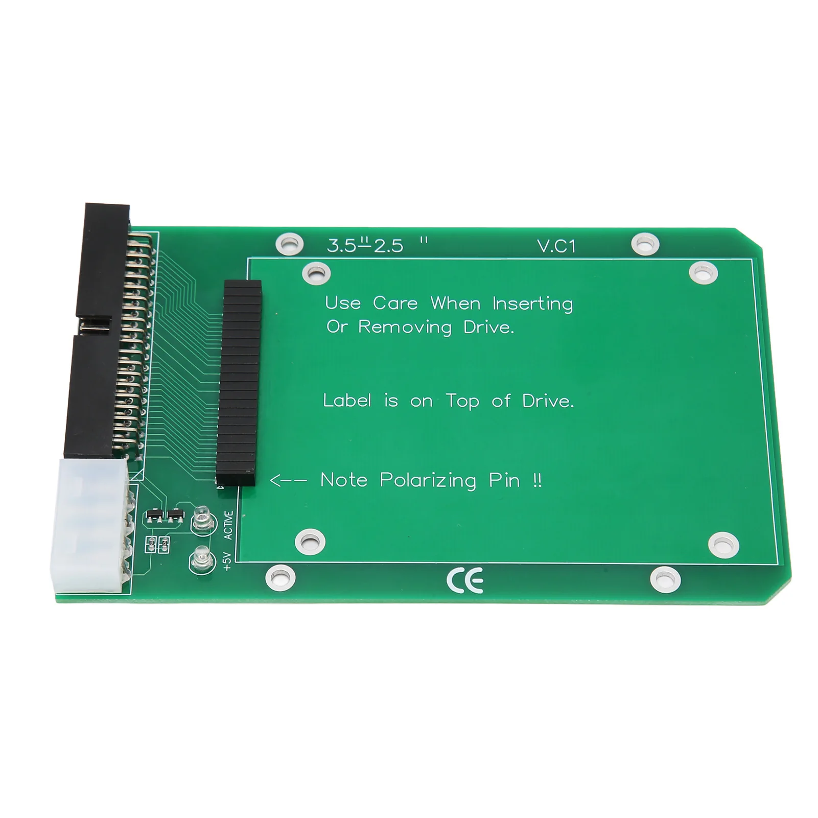 2,5 инча до 3,5-инчов SATA HDD SDD 44Pin IDE Converter карти сигурен пренос на печатна платка Адаптер за твърд диск Конвертор карти за КОМПЮТЪР на Компютър5
