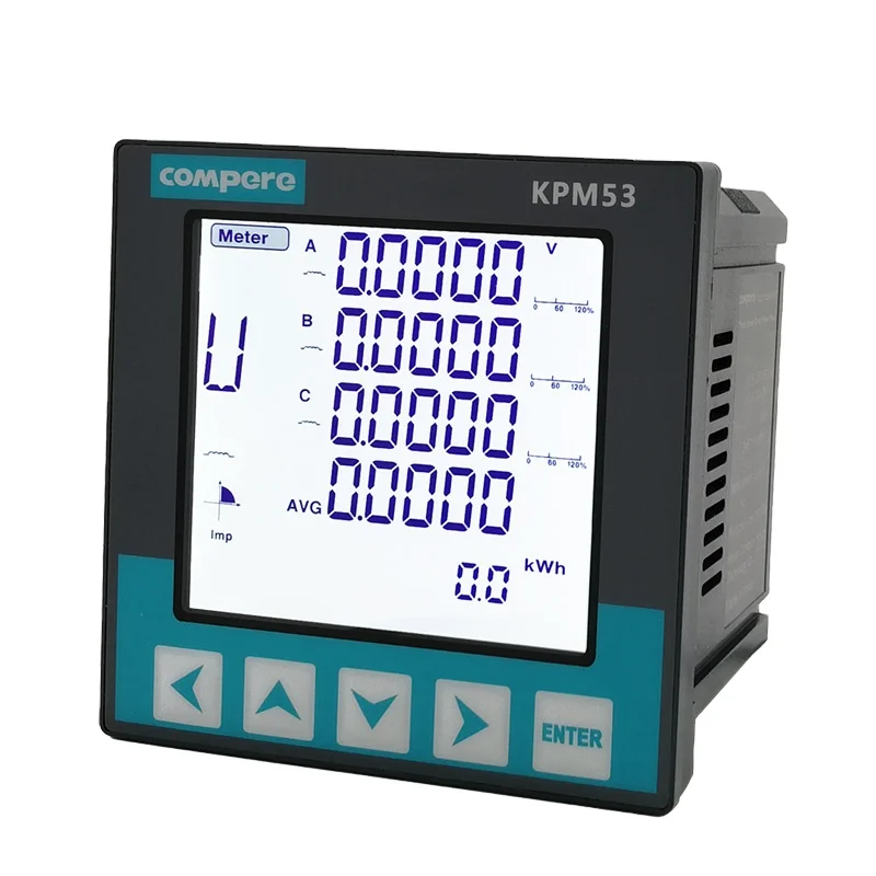 3-фазно програмируем измерване на качество на електрическата енергия RS4850