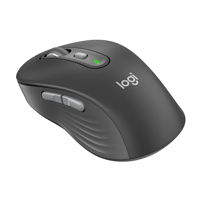 Оригиналната Безжична Bluetooth мишка Logitech Signature Plus M750 M750L, Мишката с мек звук, Поддържа превключване на до 3 устройства За Mac/Win4