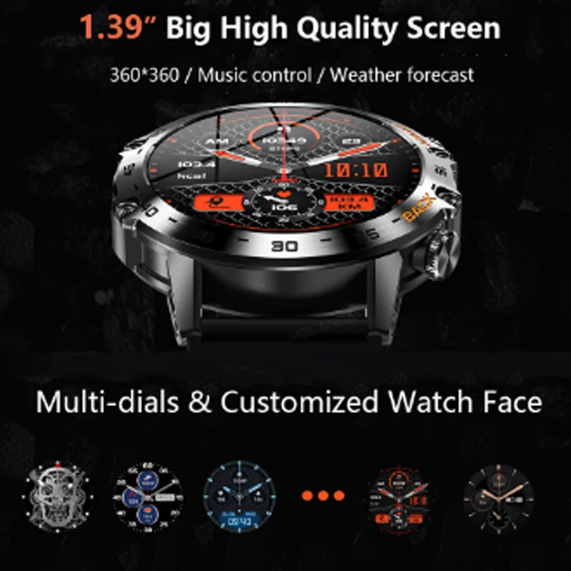 Умни часовници за OPPO Find X3 Lite F7 VIVO Y97 Xiaomi Redmi Note 11S 11T OnePlus Ace Pro Мъже, Жени Водоустойчива IP67 iOS Android2