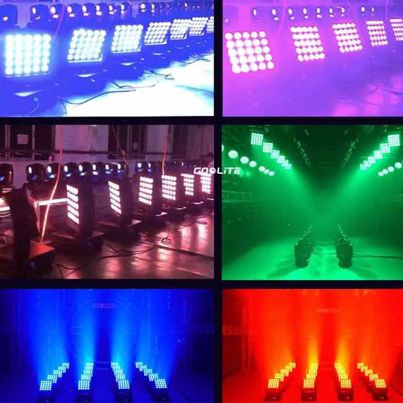 2 бр./Лот LED 25x12 W Матрица с движеща се глава за измиване на DJ Точков контрол на светлината е Магическа панел Лъч светлина За Сватбен концерт, шоу5