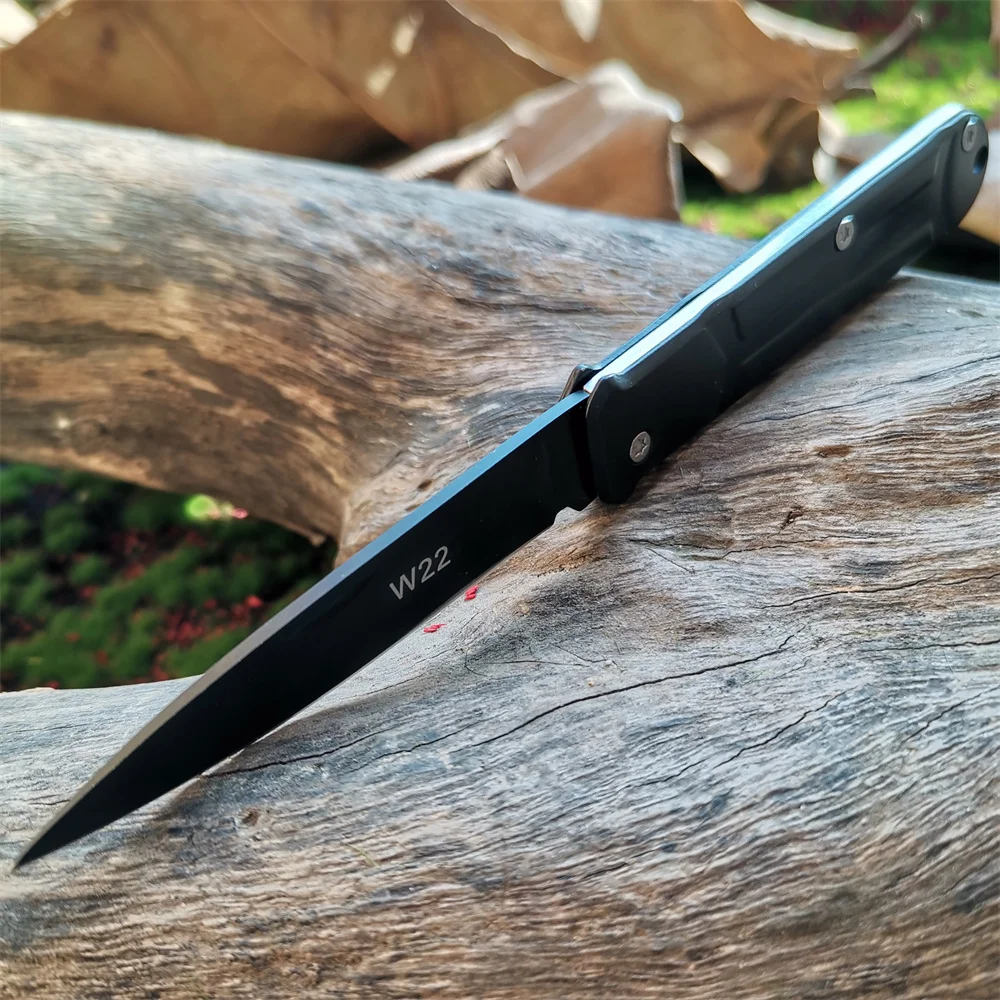 Мини Сгъваем джобен нож от неръждаема стомана, ключодържател, окачване, уличен нож във формата на грах0