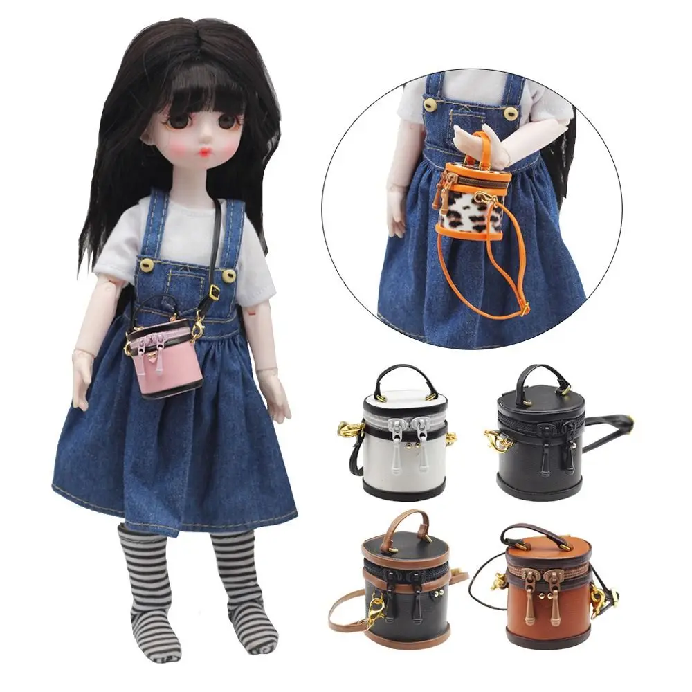 Чанта за кукли от Изкуствена кожа с Високо Качество 1,8*2,2 см, 6 Цвята, bag-чанта, играчки за кукли Направи си сам 