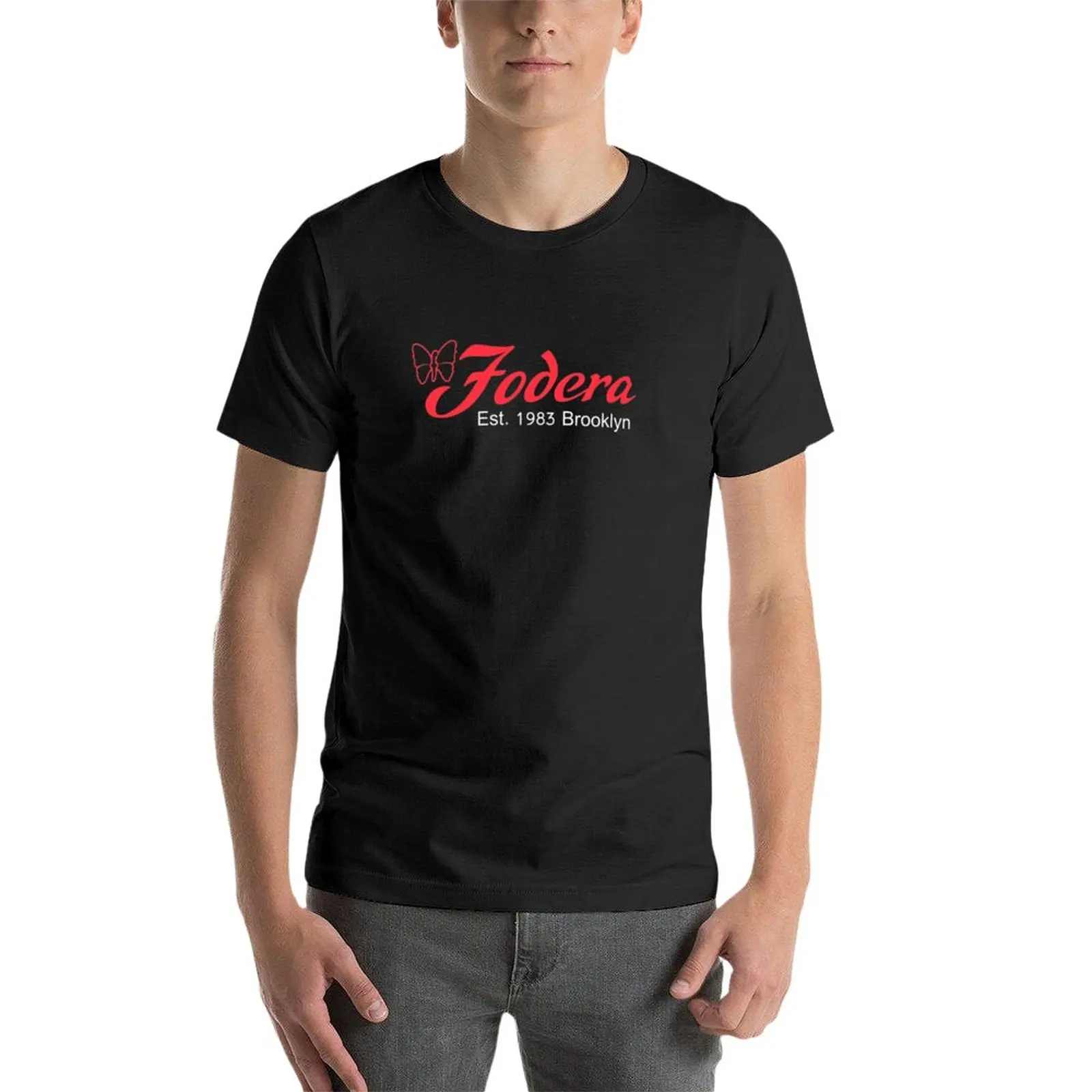 Нова тениска с логото на китара Fodera, летни блузи, тениски по поръчка, Мъжки ризи2