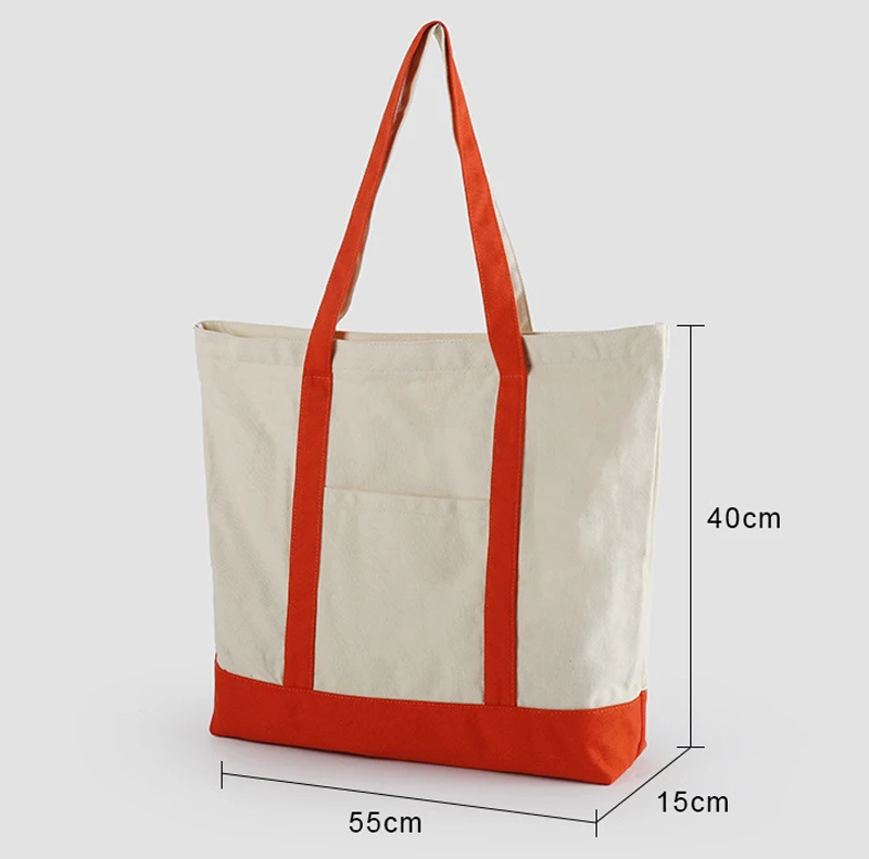 Чанти за пазаруване, дамски холщовая два цвята чанта през рамо в стил мозайка голям капацитет4