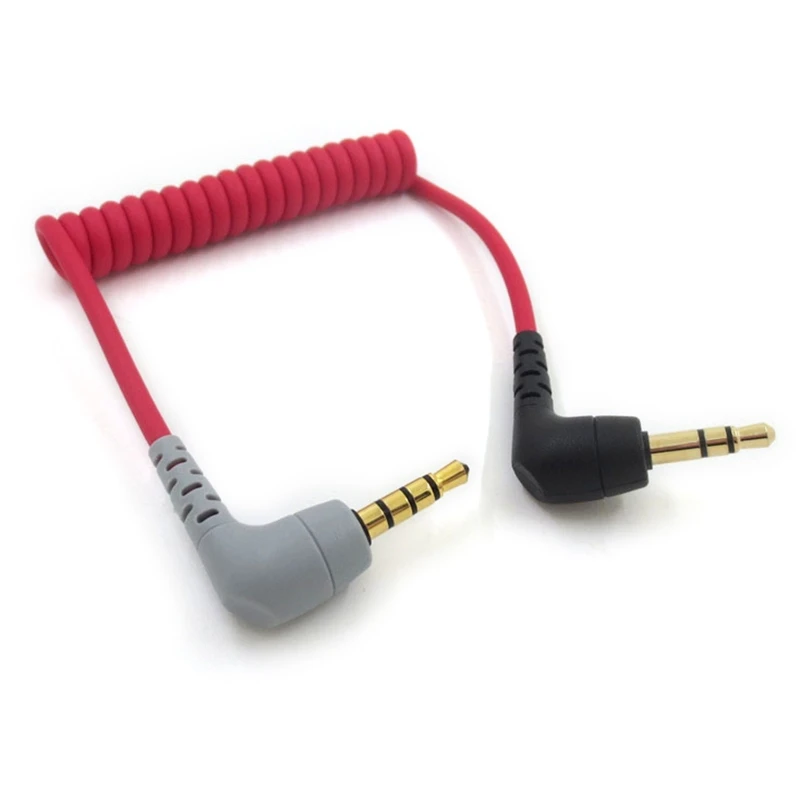 Подмяна на микрофонного кабел TRS-TRRS с възможност за регулиране на 20 см - 50 см за Rode SC72