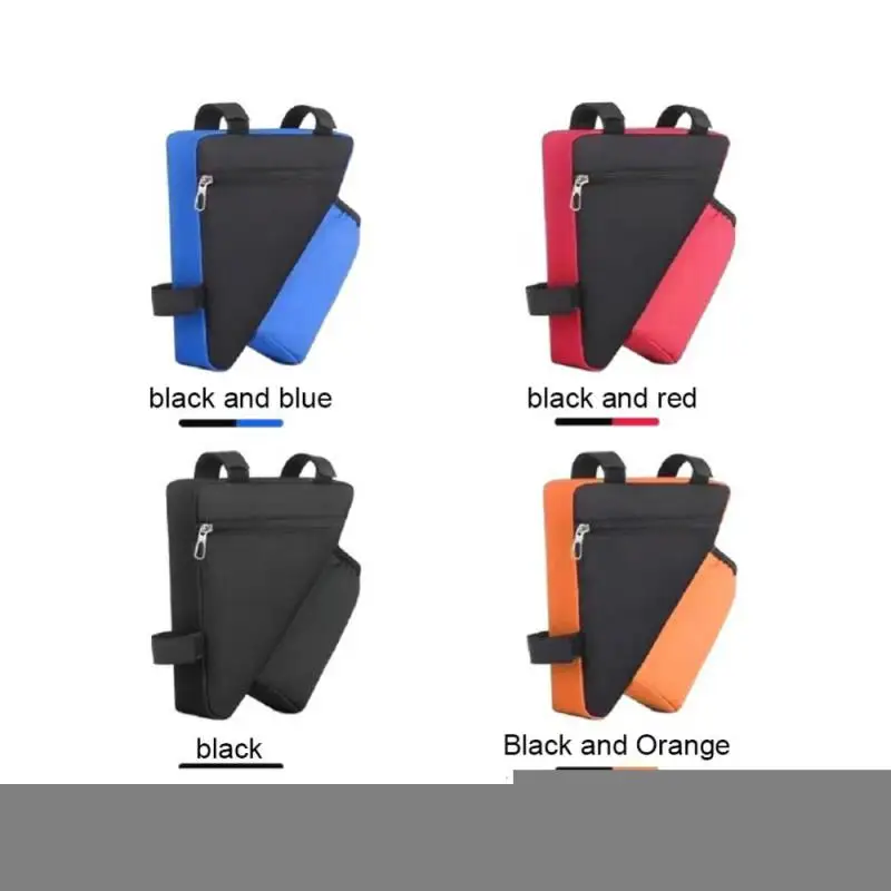 Велосипедна Триъгълна чанта на Волана, Водоустойчива чанта за съхранение на различни цвята, триъгълни за носене, употреба, лесен монтаж, аксесоари за велосипед4