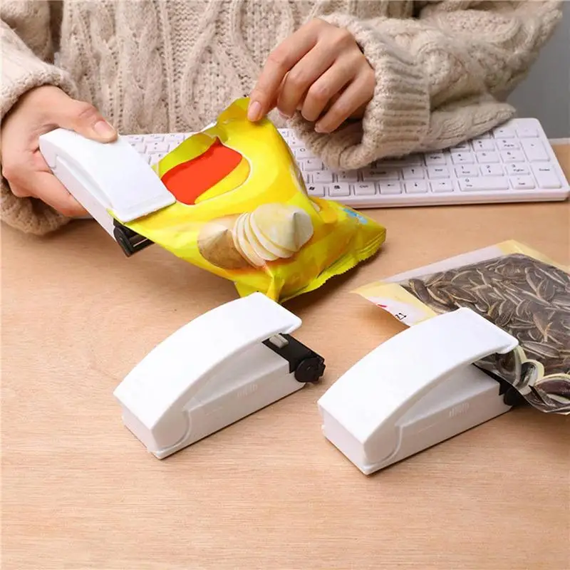 Мини-опаковчик пакети за чипс Ръчно Вакуум мерки и Теглилки торбички за чипс Машина за повторно запечатване на пакети Преносим теглилки пакети за закуски, торбички за чипс, храни1