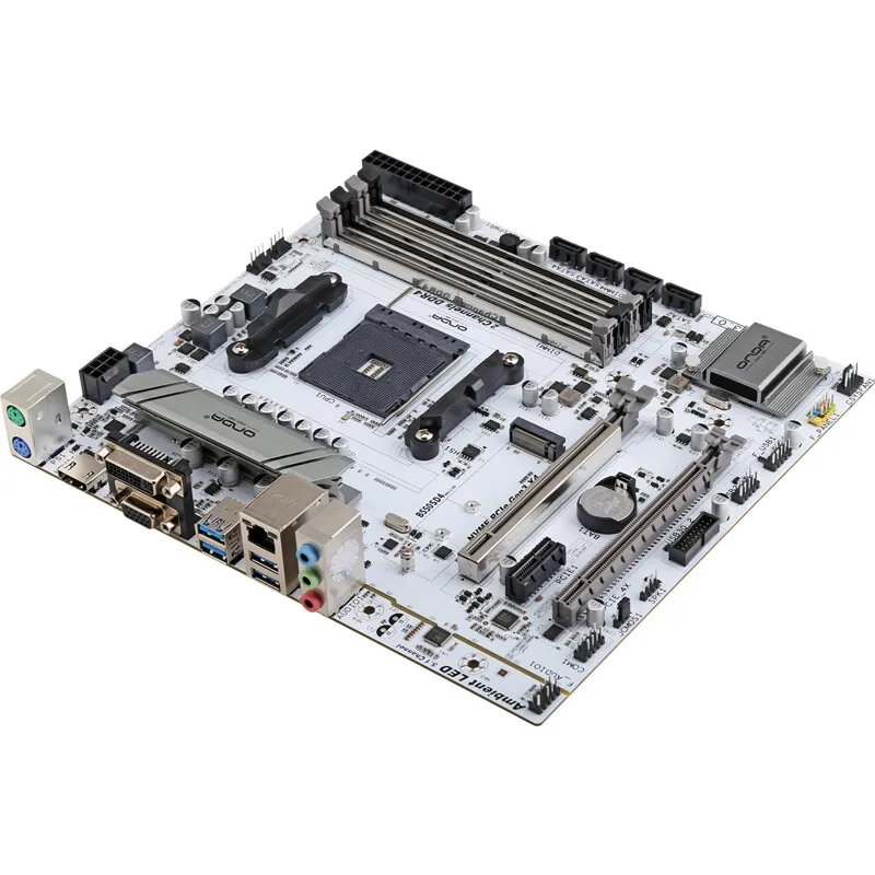 Комплект дънната платка ONDA AMD B550 SD4 W AM4 с процесор Ryzen 5 5600 поддържа памет DDR4 64G PCIE4.0 M. 2 NVME1