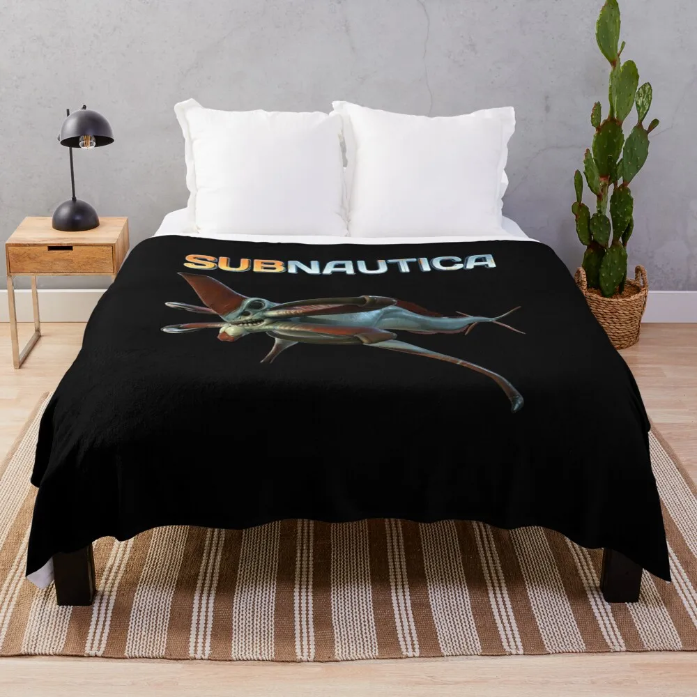 Subnautica -Каре Reaper Leviathan, Покривки, Разтегателен, меко плюшено одеало, е много Голямо Каре, одеало0