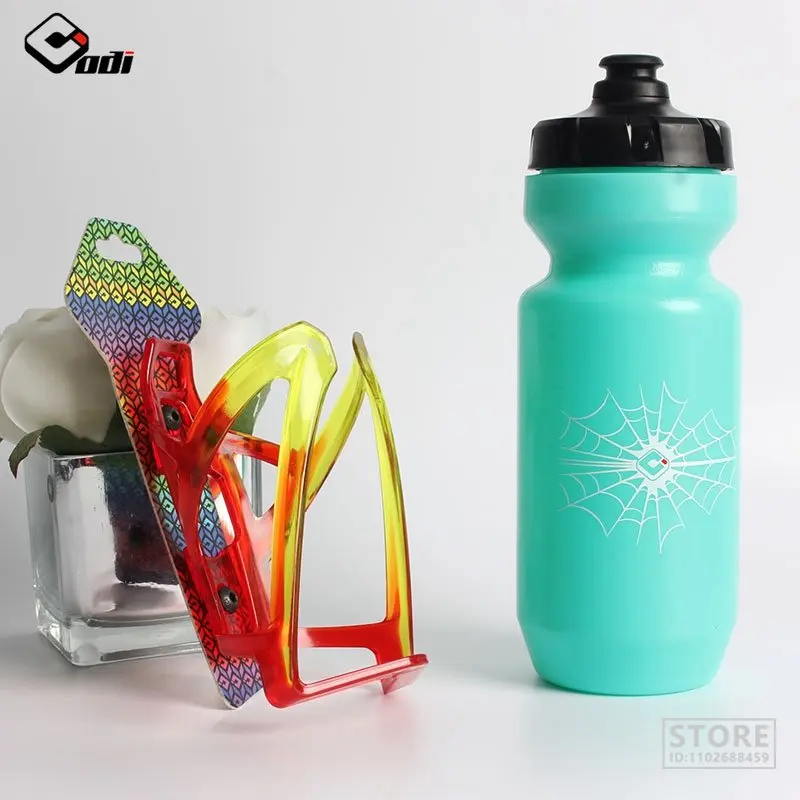 ODI Велосипедна Клетка за бутилка с вода, Велосипедна Запечатани Бутилка за вода, Сжимаемая без вкус, PC Велосипедна стойка за чайника, Съоръжения за езда5