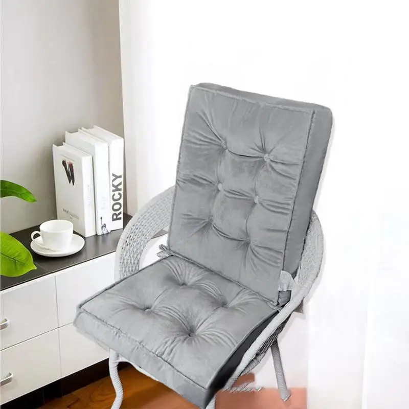 Удобен люлеещ се стол, въздушната възглавница, която може да се пере в машина, Въжени подложки от полиестерни влакна, подходящи за жилищни помещения, вили и офиси2
