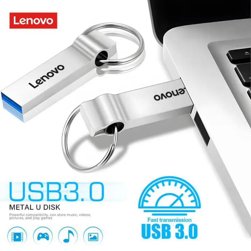 Lenovo 2 TB Флаш Памет USB 3.0 Стик Cle USB Флаш Памет Висока Скорост на 512 GB Водоустойчив Memoria Компютърни Аксесоари За Настолен КОМПЮТЪР4