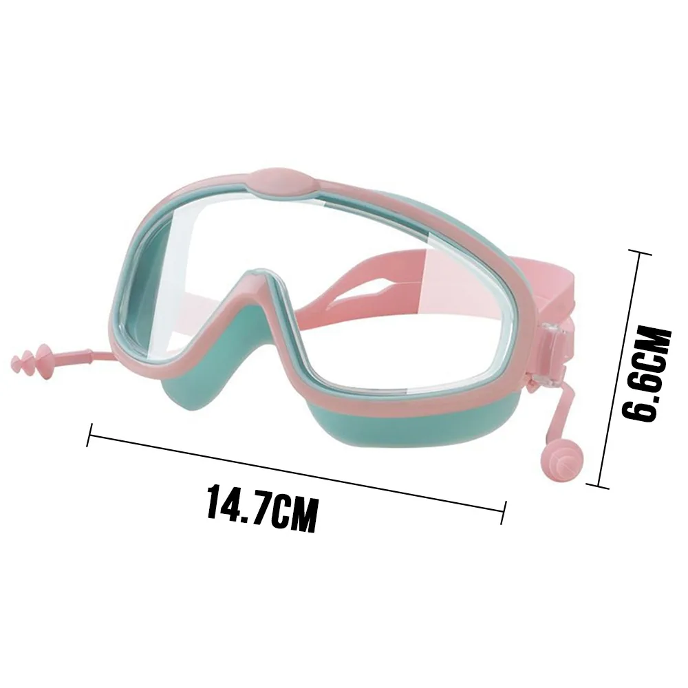 Детски очила, водоустойчиви и фарове за очила за плуване HD за момчета, Набор от очила за плуване за момичета в един голям кашон, Деца 20232