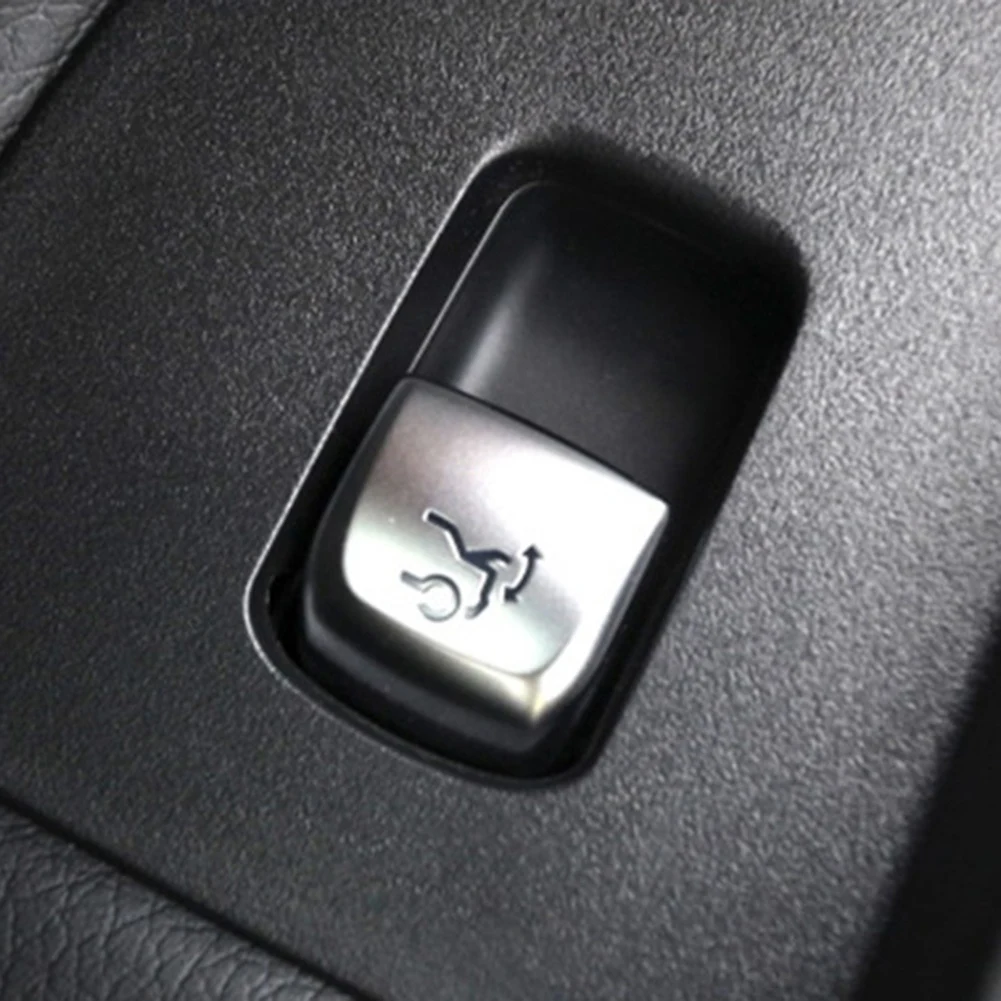 Бутон за управление Превключвател на задния багажник Капачката на Бутона за Ремонт багажник за Mercedes Benz C E GLK Class W205 W253 W213 W222 (Висок профил)4