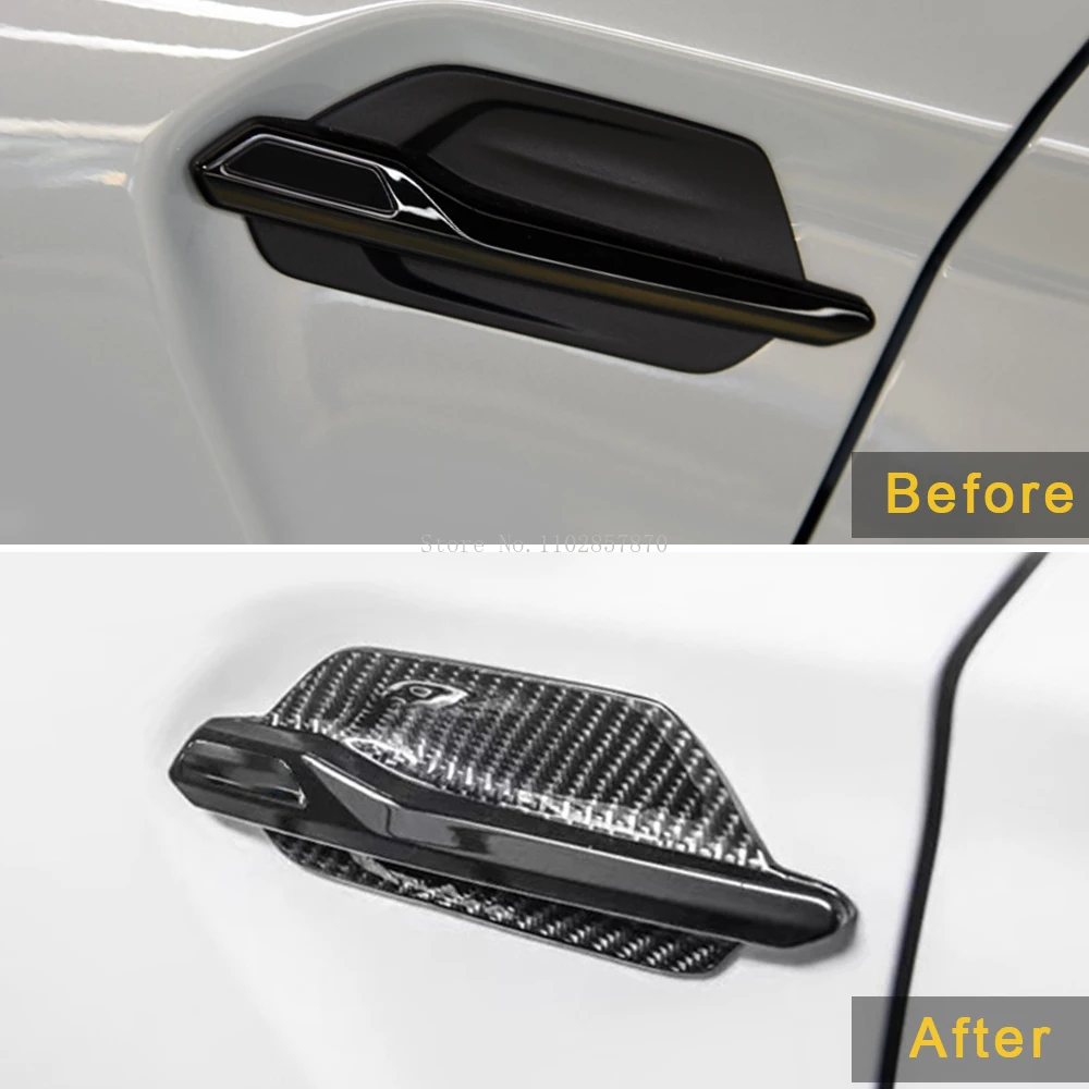 За BMW M2 F87 2016-2022 автоаксесоари От настоящето въглеродни влакна Крило Воздуховыпуск Емблемата на Финала Стикер Външно боядисване Бодикит1
