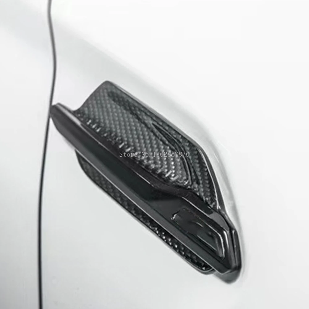 За BMW M2 F87 2016-2022 автоаксесоари От настоящето въглеродни влакна Крило Воздуховыпуск Емблемата на Финала Стикер Външно боядисване Бодикит3