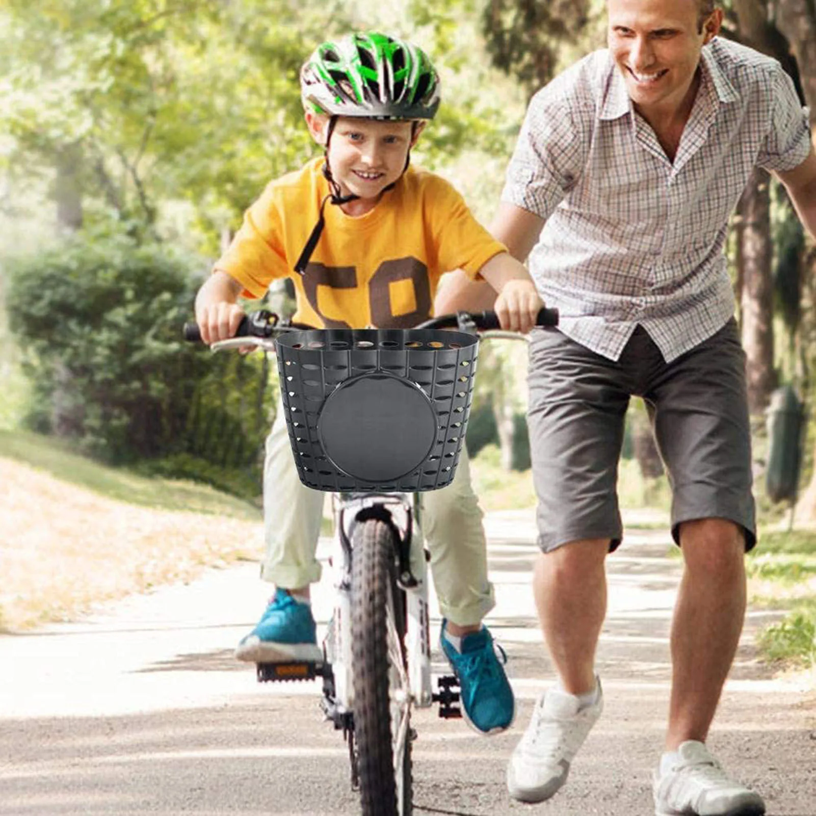 Нова детска велосипедна подвижна кошница, здрава и гъвкава скелетна кошница за спорт на открито, на къмпинг4