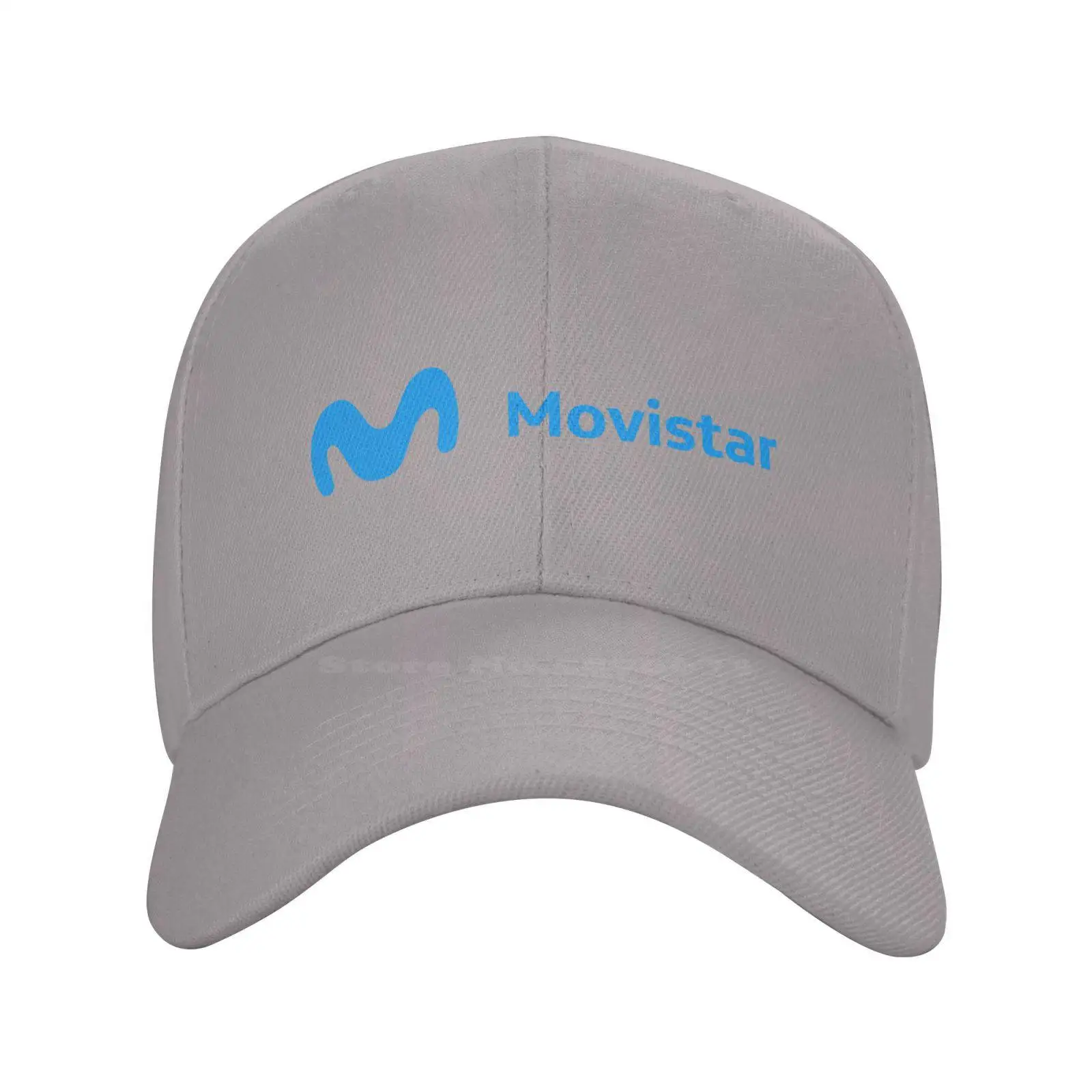 Шапка Movistar с графичен лого на марката, висококачествен деним, шапка, Вязаная капачка, бейзболна шапка1